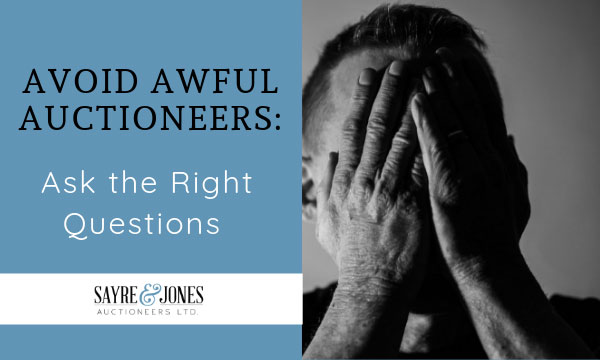 avoid awful auctioneers: ask the right questions