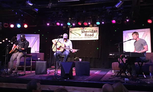 Sheridan Road Charitable Foundation – Songwriters in the Round!!!